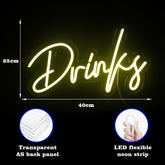 Drinks Neon Sign